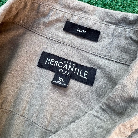 J.CREW Mercantile Flex Olive T-Shirt (XL) - Picture 3 of 3